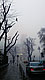 Една мъглива и студена зимна сутрин около пл. Александър Невски