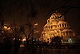 Зимна вечер в центъра на София